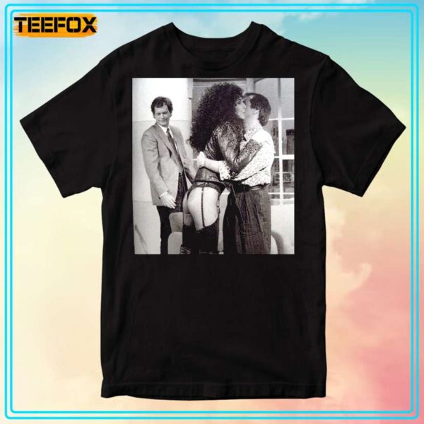 David Letterman Checking Out Chers Butt Photo T Shirt