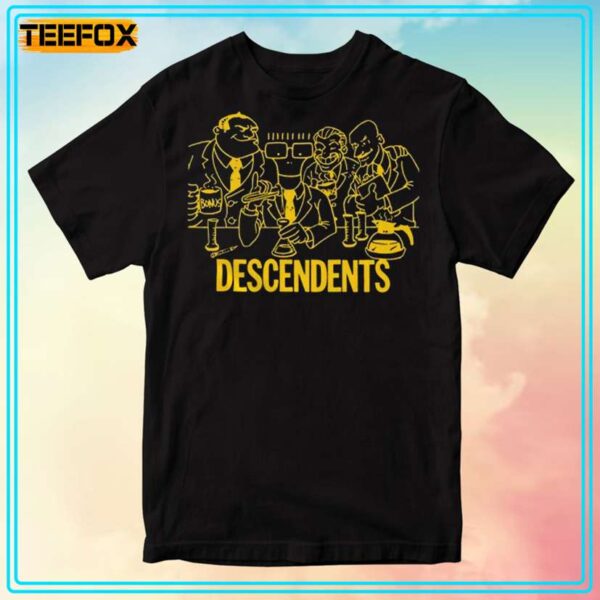 Descendents Band Black T Shirt