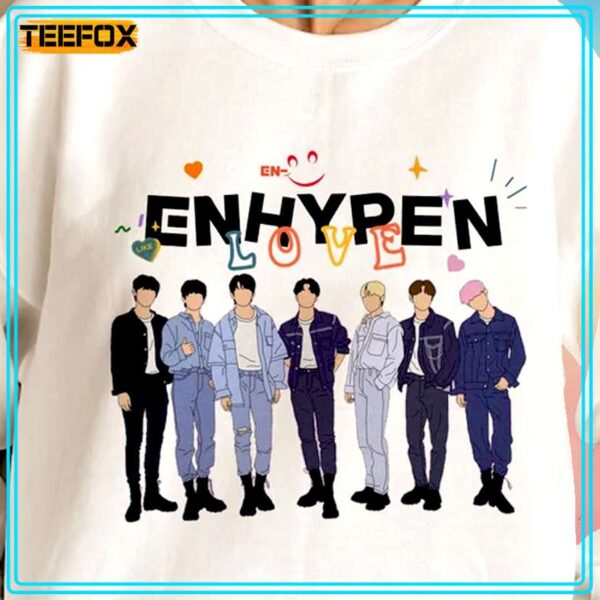 Enhypen Chibi Music T Shirt