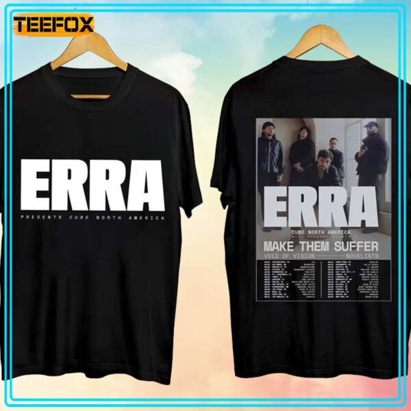 Erra Cure North American Tour 2024 Unisex T Shirt