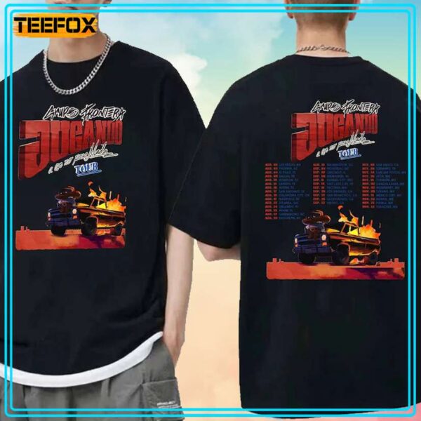 Grupo Frontera Jugando A Que No Pasa Nada Tour 2024 Unisex T Shirt