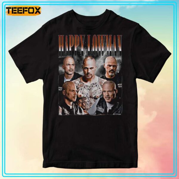 Happy Lowman Sons of Anarchy Movie T Shirt