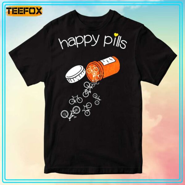 Happy Pills Cycling Unisex T Shirt