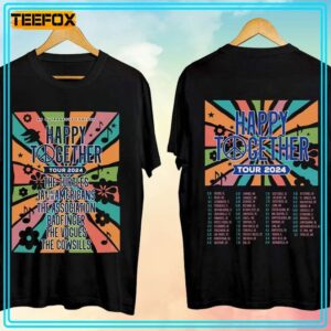 Happy Together Tour 2024 Music Concert T Shirt