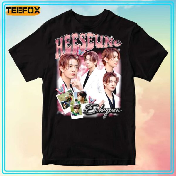 Heeseung Enhypen Fate Plus World Tour 2024 T Shirt