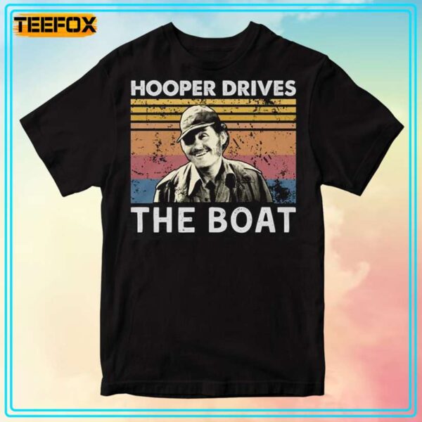 Hooper Drives The Boat Vintage T Shirt