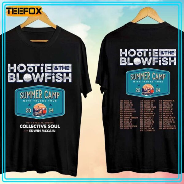 Hootie And The Blowfish Summer Camp with Trucks Tour 2024 Unisex T Shirt