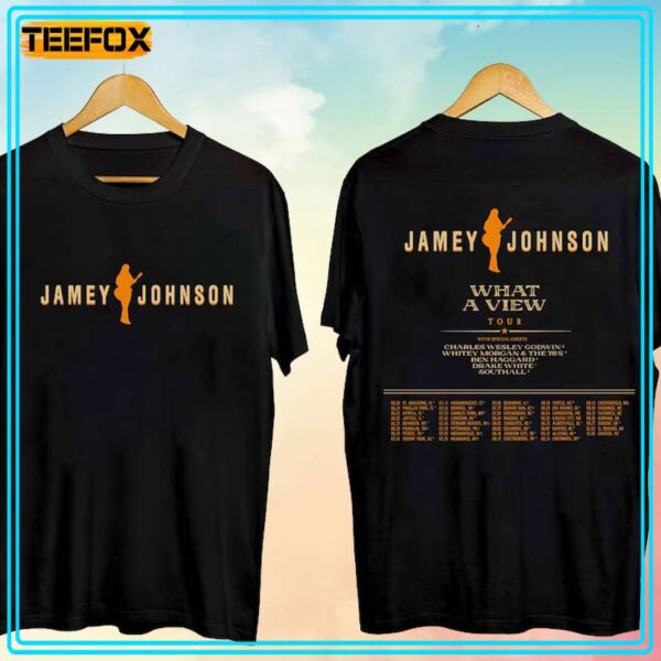 Jamey Johnson What A View Tour 2024 Unisex T Shirt