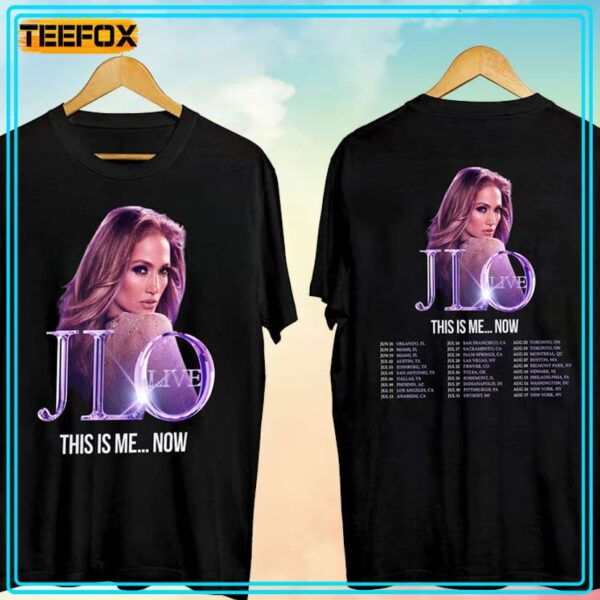 Jennifer Lopez This Is Me Now Tour 2024 Concert T Shirt