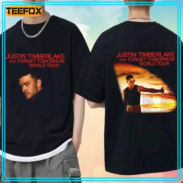 Justin Timberlake Forget Tomorrow World Tour 2024 Unisex T Shirt