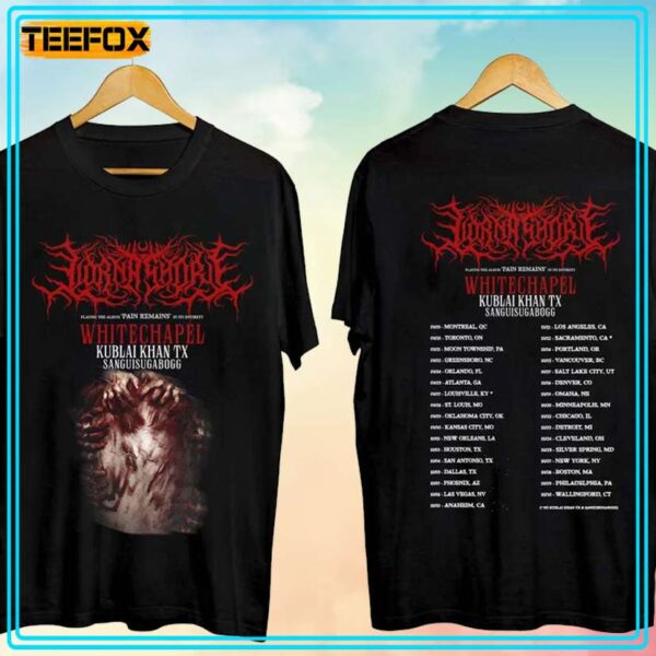 Lorna Shore Fall Tour 2024 Music T Shirt