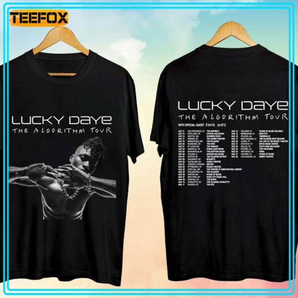 Lucky Daye The Algorithm Tour 2024 Unisex T Shirt