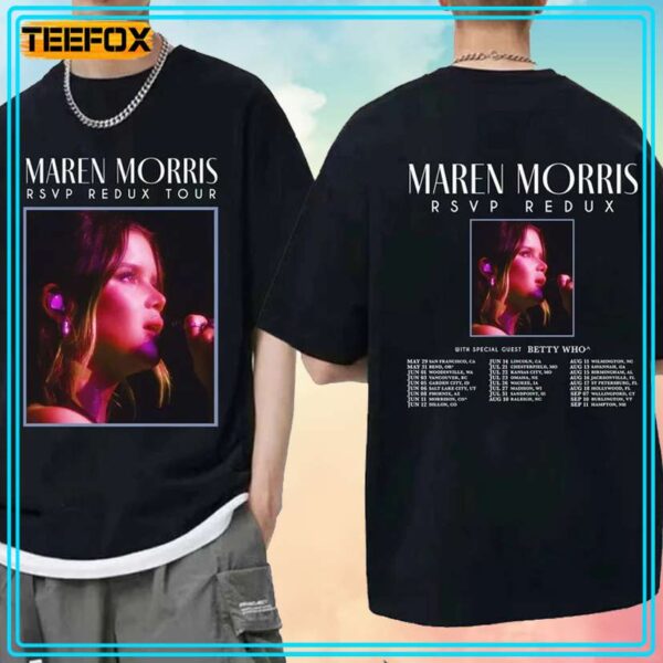 Maren Morris RSVP Redux Tour 2024 Unisex T Shirt