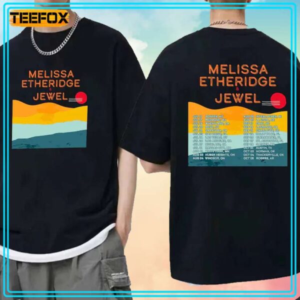 Melissa Etheridge and Jewel North American Tour 2024 T Shirt