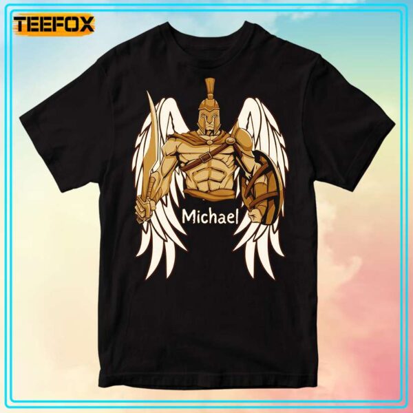 Michael Spartan Warrior Mascot T Shirt