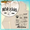 NEWJEANS Track List Album T Shirt