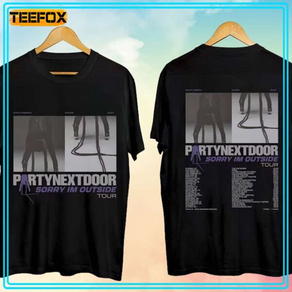 PartyNextDoor Sorry Im Outside Tour 2024 T Shirt