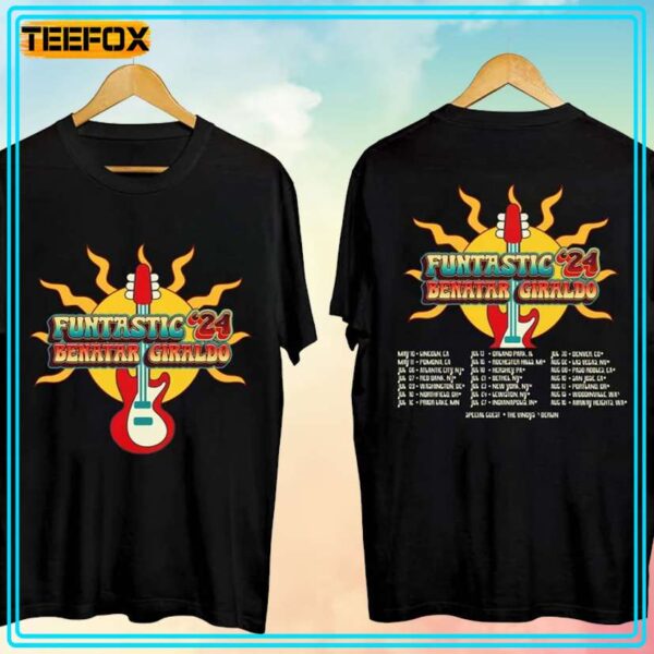 Pat Benatar Neil Giraldo Funtastic 2024 Music T Shirt