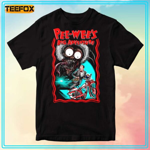 Pee Wees Big Adventures Movie 1985 T Shirt