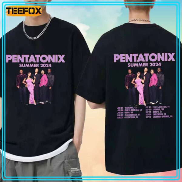 Pentatonix Summer Tour 2024 Music Unisex T Shirt