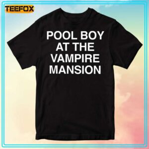 Pool Boy at the Vampire Mansion Mcr Gerard Way T Shirt