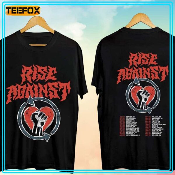 Rise Against Tour 2024 Unisex T Shirt