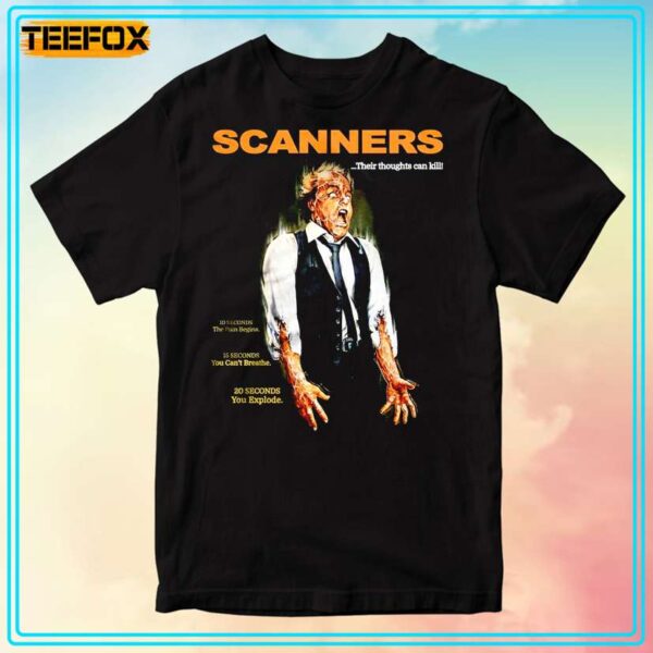 Scanners Movie 1981 Unisex T Shirt