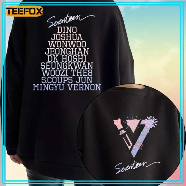 Seventeen Members Music T Shirt