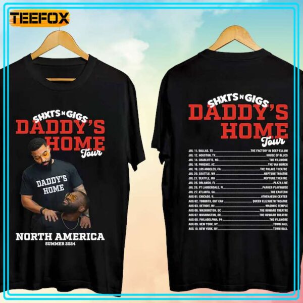 ShxtsNGigs Daddys Home Tour 2024 Unisex T Shirt