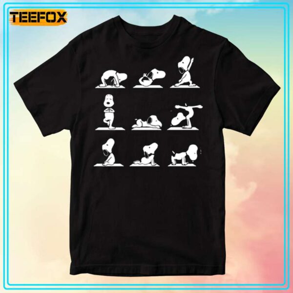 Snoopy Yoga Version Unisex T Shirt