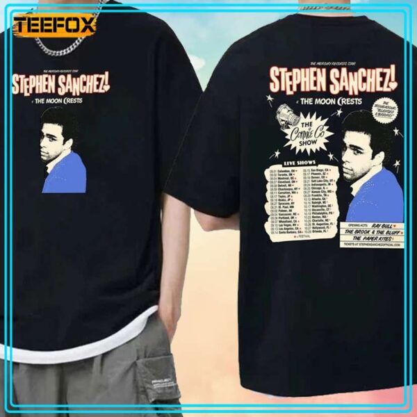 Stephen Sanchez and The Moon Crests Tour 2024 Unisex T Shirt