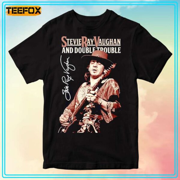 Stevie Ray Vaughan and Double Trouble Unisex T Shirt