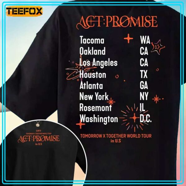 TXT Act Promise Tour Unisex T Shirt