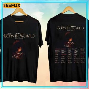 Tems Born in the Wild Tour 2024 Unisex T Shirt