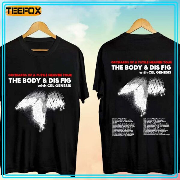 The Body and Dis Fig Summer Tour 2024 Music T Shirt