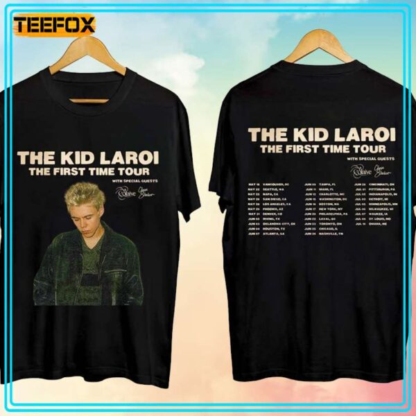 The Kid Laroi The First Time Tour US 2024 Music T Shirt