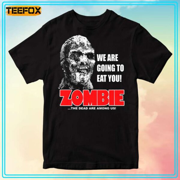 Zombie Horror Movie T Shirt