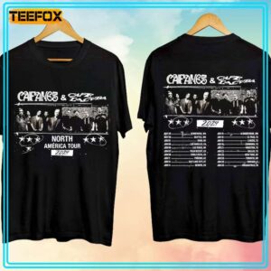 Caifanes and Caf Tacvba North America Tour 2024 Music T Shirt