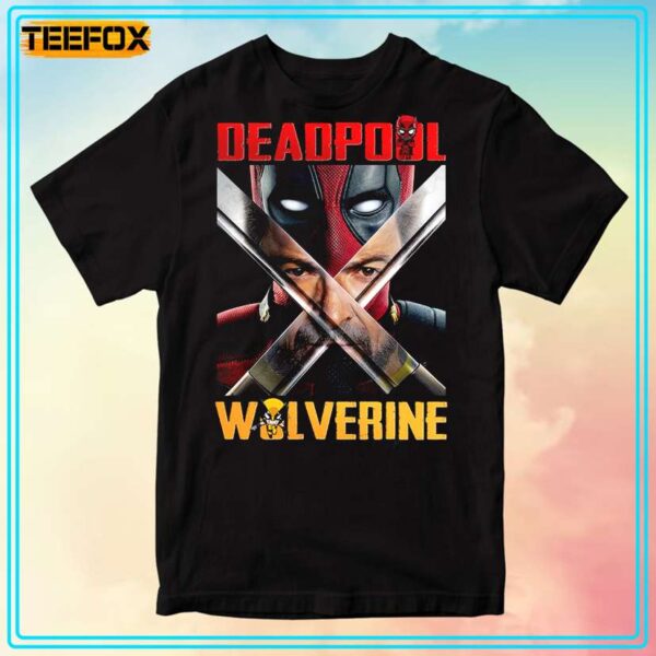 Deadpool and Wolverine Deadpool 3 Movie T Shirt