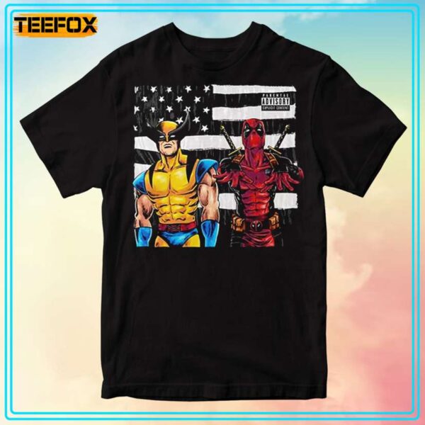 Deadpool and Wolverine Hip Hop Style T Shirt