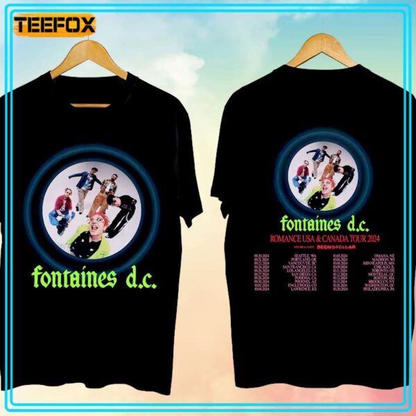 Fontaines DC Tour 2024 Unisex T Shirt