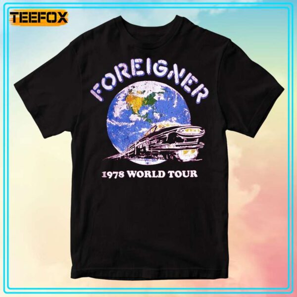 Foreigner World Tour 1978 T Shirt