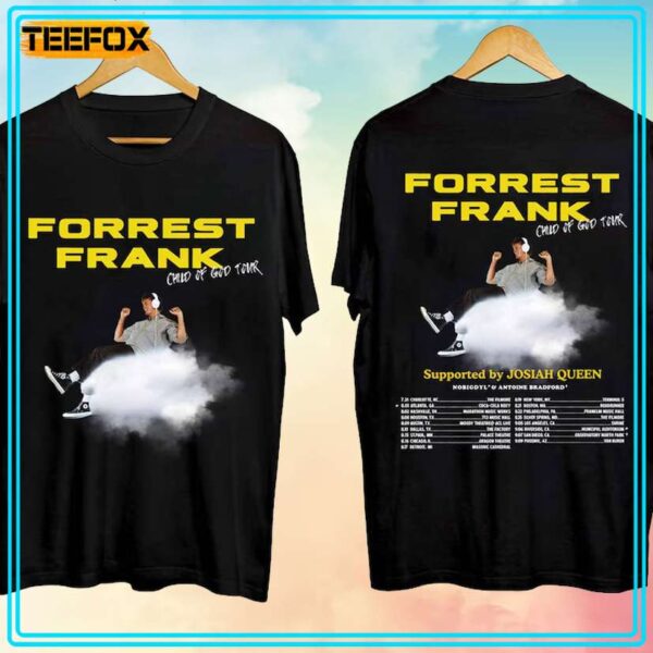 Forrest Frank Child Of God Tour 2024 Music T Shirt