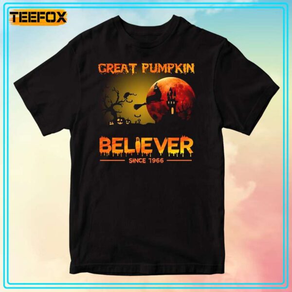 Great Pumpkin Believer Since 1996 Halloween Witch T Shirt