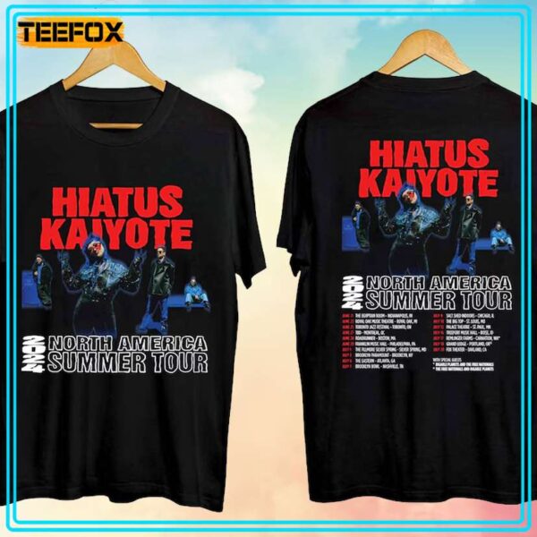 Hiatus Kaiyote Tour 2024 Concert T Shirt