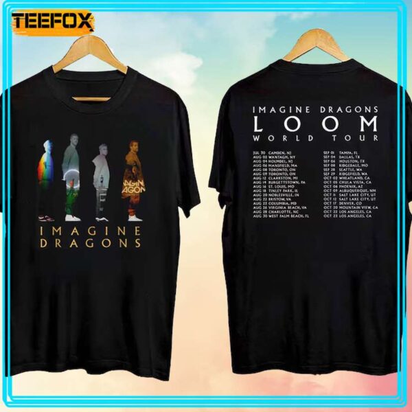 Imagine Dragons Loom Tour 2024 Music T Shirt