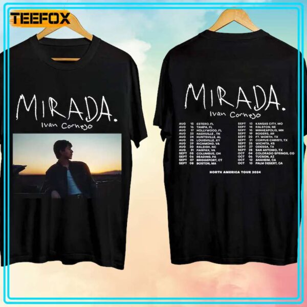 Ivan Cornejo Mirada Tour 2024 Music T Shirt