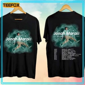 Jonah Marais The Young Optimistic Tour 2024 Music T Shirt