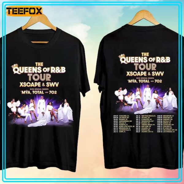 SWV And Xscape Queens of RB Tour 2024 Music T Shirt