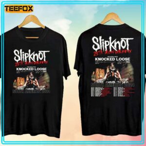 Slipknot Here Comes The Pain 25th Anniversary Tour 2024 T Shirt